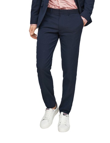 Pantaloni s.Oliver, bleumarin
