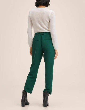 Pantaloni Mango, verde Verde