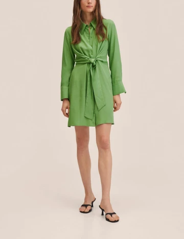 Rochie scurta Mango, verde