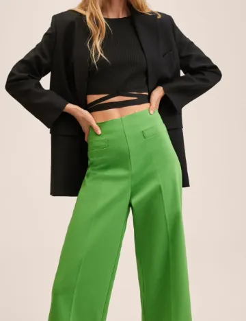 Pantaloni Mango, verde