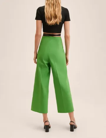 Pantaloni Mango, verde
