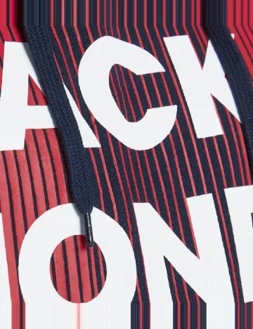 Hanorac Jack&Jones Plus Size Men, albastru