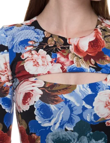 Top Guess, floral Floral print