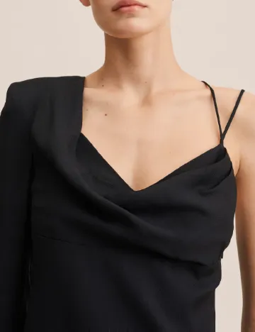 Rochie scurta Mango, negru