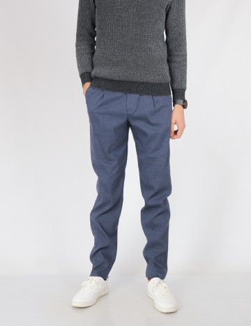 Pantaloni s.Oliver, bleumarin