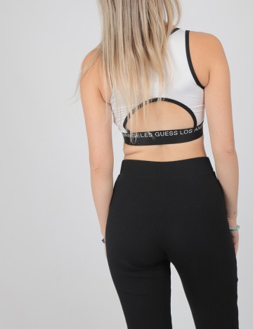 Bustiera sport Guess, alb