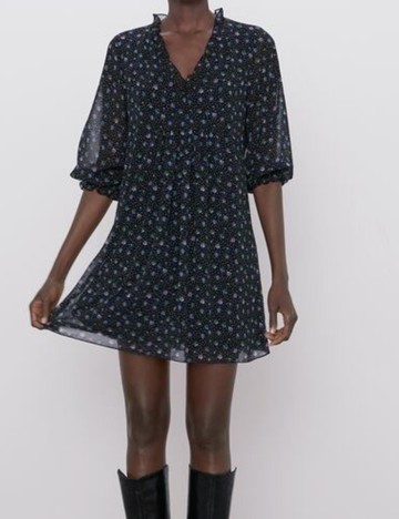 Rochie scurta Zara, floral