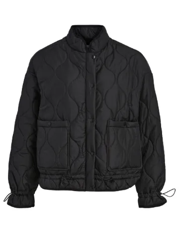 Geaca Oversize Object, negru