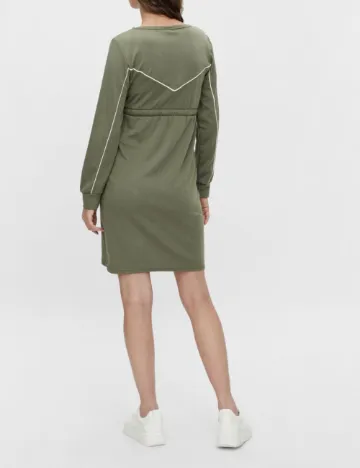 Rochie scurta Mamalicious, verde