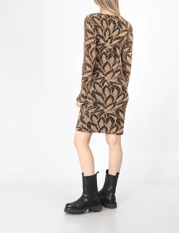 Rochie scurta Only, auriu