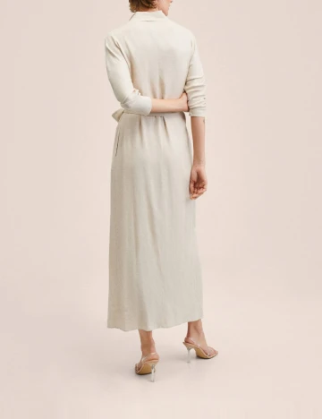 Rochie lunga Mango, crem
