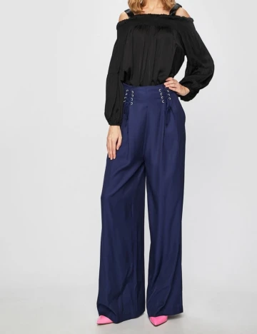 Pantaloni Guess, bleumarin