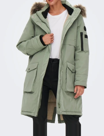 Geaca Only, verde