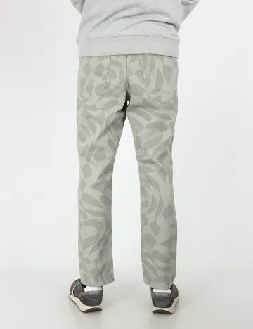 Pantaloni Jack&Jones, verde deschis