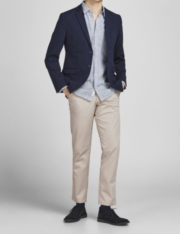 Pantaloni Jack&Jones, crem