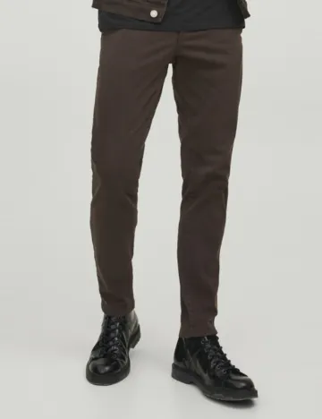 Pantaloni Jack&Jones, maro inchis