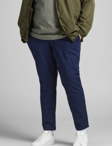 Pantaloni Jack&Jones Plus Size Men, bleumarin