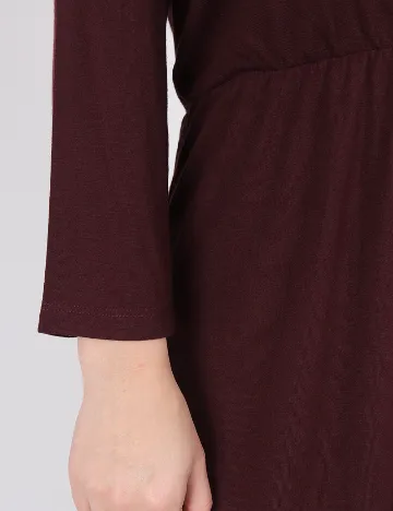 Rochie scurta Vila, visiniu