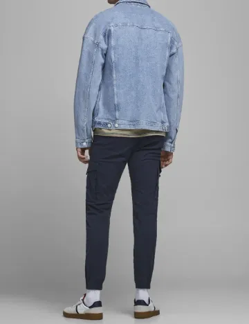 Pantaloni Jack&Jones, bleumarin
