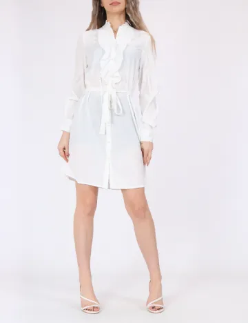 Rochie scurta Vero Moda, alb