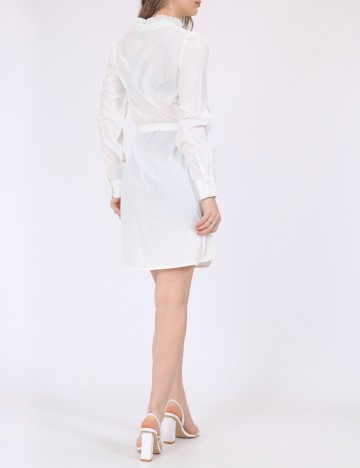 Rochie scurta Vero Moda, alb
