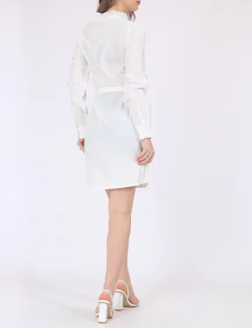 Rochie scurta Vero Moda, alb