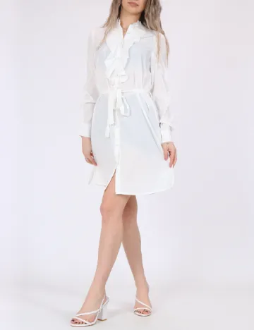 Rochie scurta Vero Moda, alb