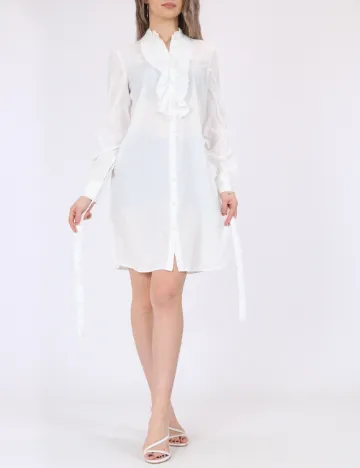 Rochie scurta Vero Moda, alb