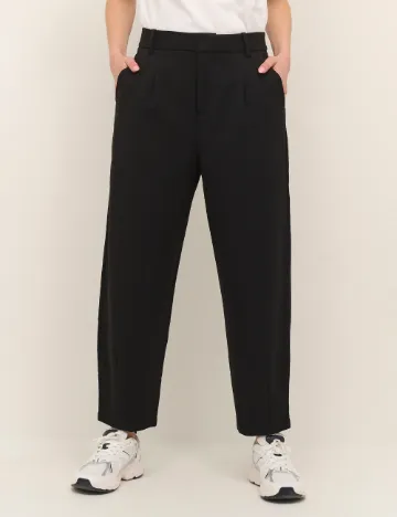 Pantaloni Kaffe, negru Negru