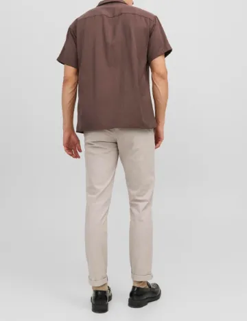 Pantaloni Jack&Jones, gri deschis