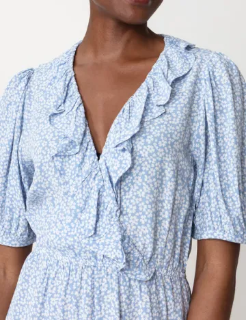 Rochie scurta Indiska, albastru