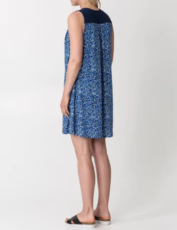 Rochie scurta Indiska, albastru