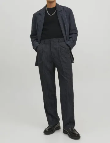 Pantaloni Jack&Jones, bleumarin