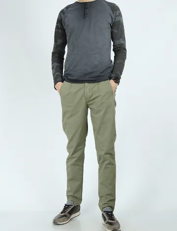 Pantaloni Guess, verde