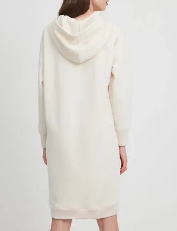 Rochie scurta Ichi, crem