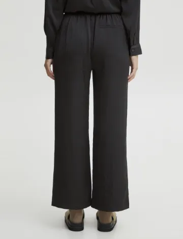 Pantaloni Ichi, negru