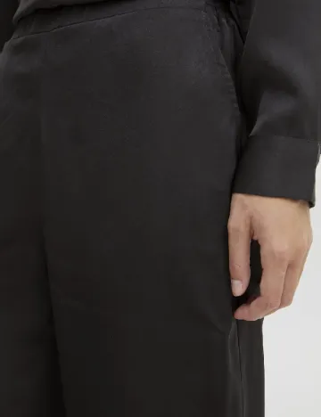 Pantaloni Ichi, negru