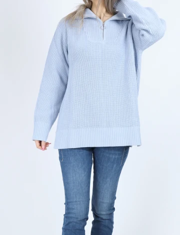Pulover Indiska, bleu
