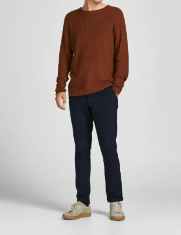 Pantaloni Jack&Jones, bleumarin
