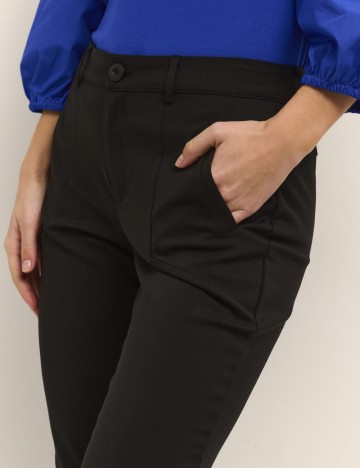 Pantaloni Kaffe, negru