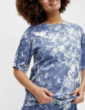 Tricou Mamalicious, albastru