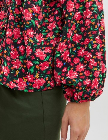 Camasa Ichi, floral print