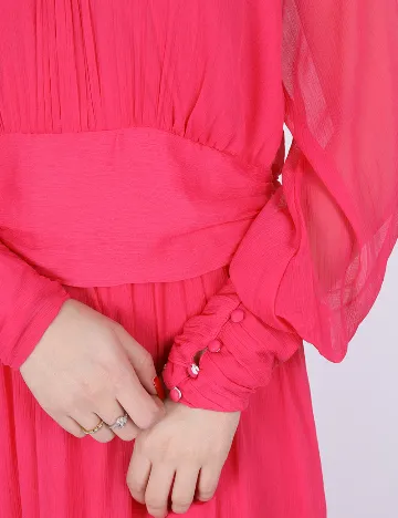 Rochie lunga Vero Moda, roz