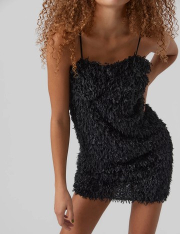 Rochie scurta Vero Moda, negru