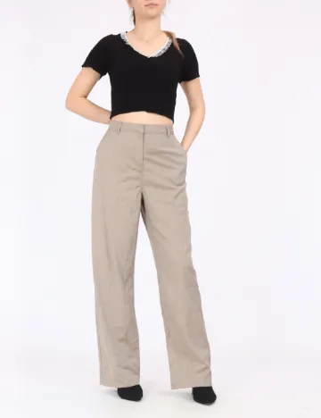 Pantaloni Vero Moda, bej