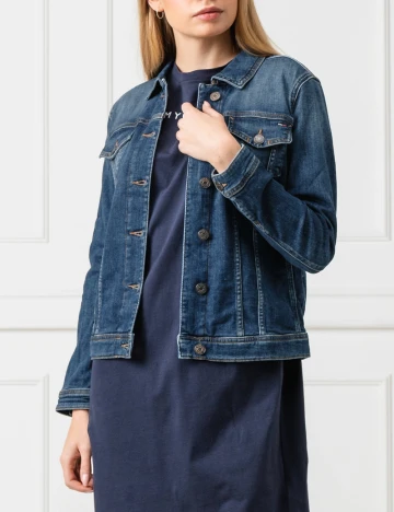 Jacheta Tommy Jeans, albastru