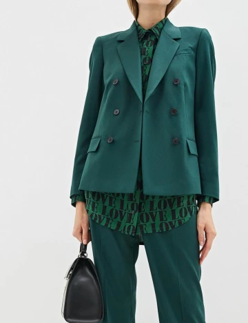 Sacou Calvin Klein, verde Crem