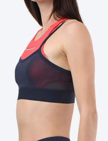 Bustiera sport Tommy Hilfiger, bleumarin inchis