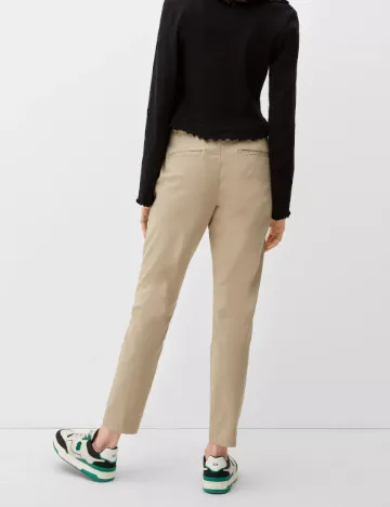 Pantaloni Q/S, crem