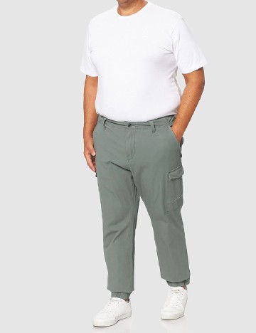 Pantaloni s.Oliver Plus Size Men, verde